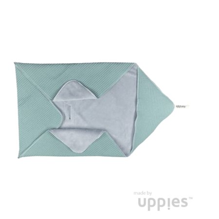 Omslagdoek  winter Uppies Oud groen