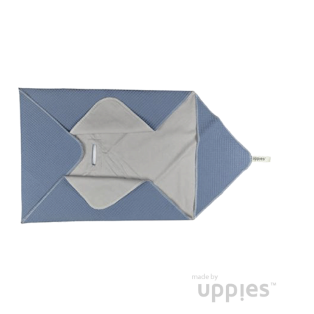 Omslagdoek  zomer Oud Blauw