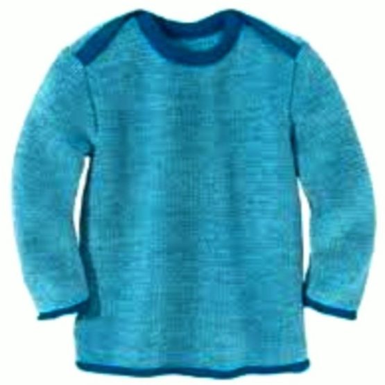 Uppies Baby truitje blauw melange