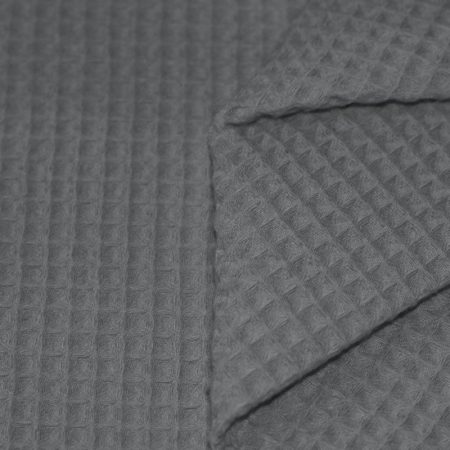 Uppies baby – Ledikantdeken Uppies Wafel winter donker grijs Waffelstoff-Dunkelgrau-550x550