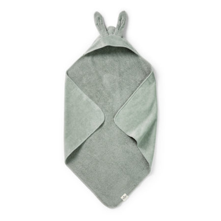 Omslagdoek Elodie Mineral green bunny