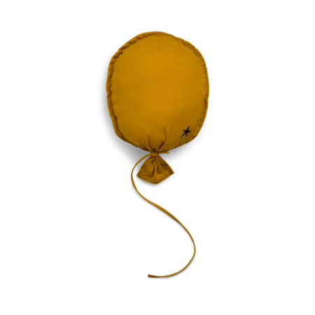 Knuffel ballon Picca LouLou oker geel