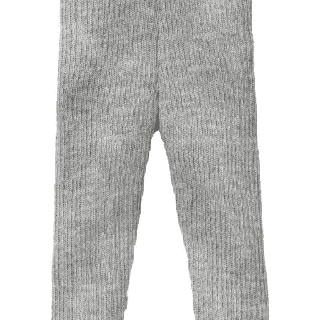 Disana Gebreide Legging Merinowol Grijs