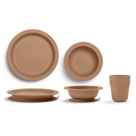 Elodie 3-delige Serviesset Soft Terracotta