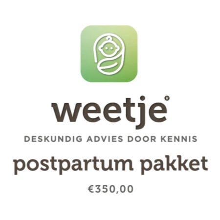 Weetje Postpartum Pakket