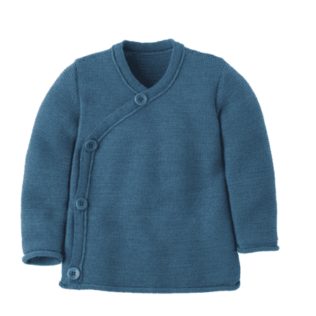 Disana Melange Jasje Merinowol Dusty-Blue