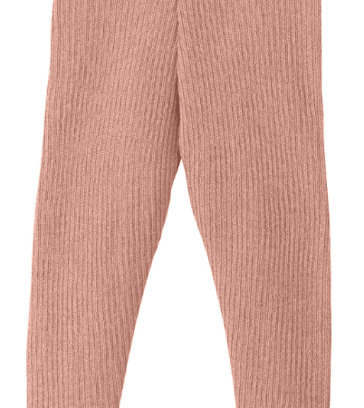 Disana Gebreide Legging Merinowol Marine Roze