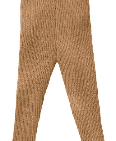 Disana Gebreide Legging Merinowol Caramel