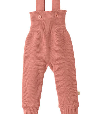 Disana Gebreide Broek Merinowol Roze