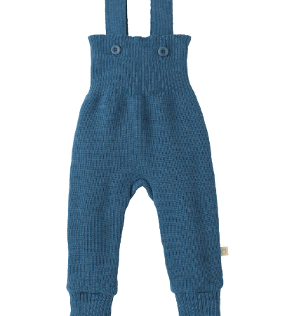 Disana Gebreide Broek Merinowol Dusty-Blue